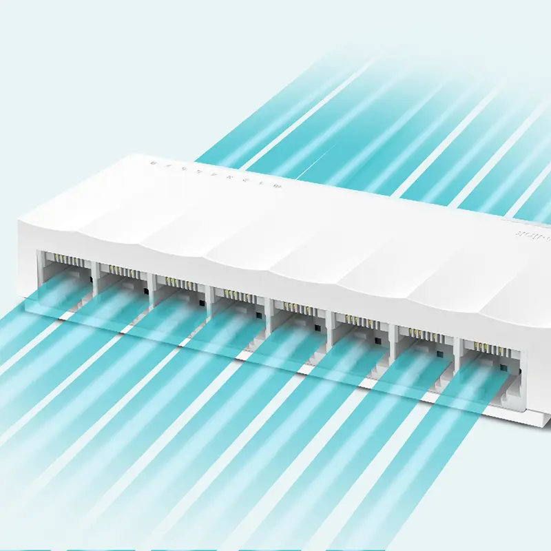 TP-Link LS1008 8-Port 10/100 Unmanaged Networking Switch - Image 4