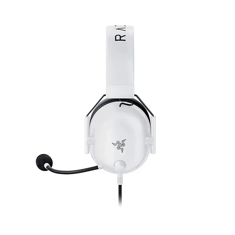 Razer BlackShark V2 X Wired Gaming Headset (White) - Image 4