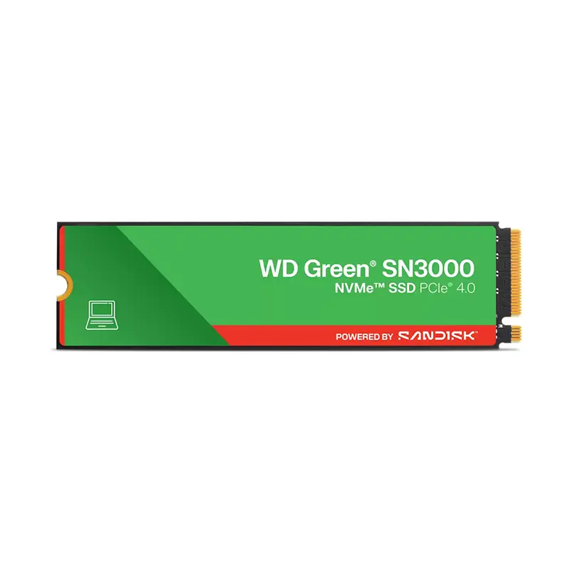 WD Green SN3000 2TB PCIe 4.0 M.2 NVMe SSD - Image 1