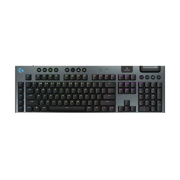 Logitech G915 X Lightspeed Wireless Gaming Keyboard - Tactile (Black)