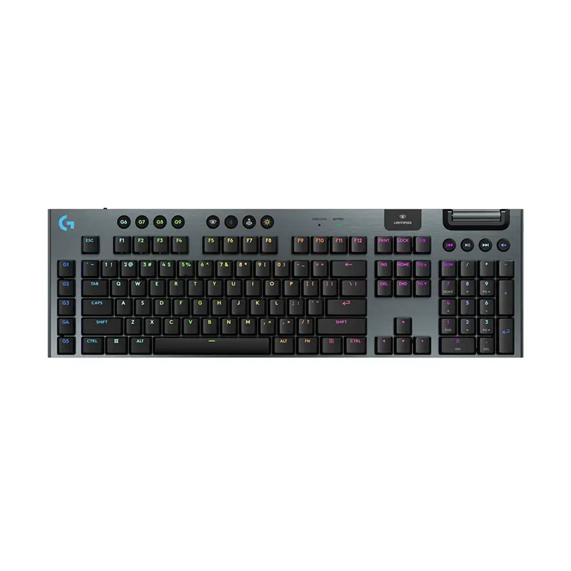 Logitech G915 X Lightspeed Wireless Gaming Keyboard - Tactile (Black) - Image 1