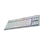 Logitech G915 X Lightspeed TKL Wireless Gaming Keyboard - Tactile (White) - Image 4