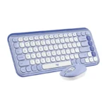 Logitech POP Icon Keyboard and Mouse Combo (Lilac and Off White) - Image 3