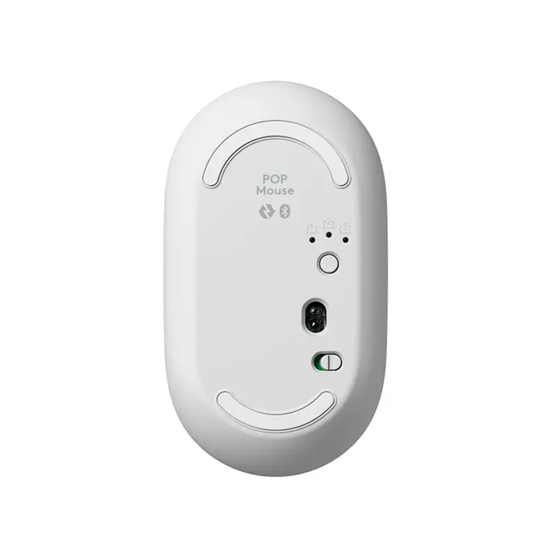 Logitech POP Icon Keyboard and Mouse Combo (Off White and Orange) - Image 4