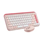 Logitech POP Icon Keyboard and Mouse Combo (Rose and Off White) - Image 3