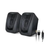 Fingers FunBeats 2.0 Wired Stereo Speakers (Midnight Black)