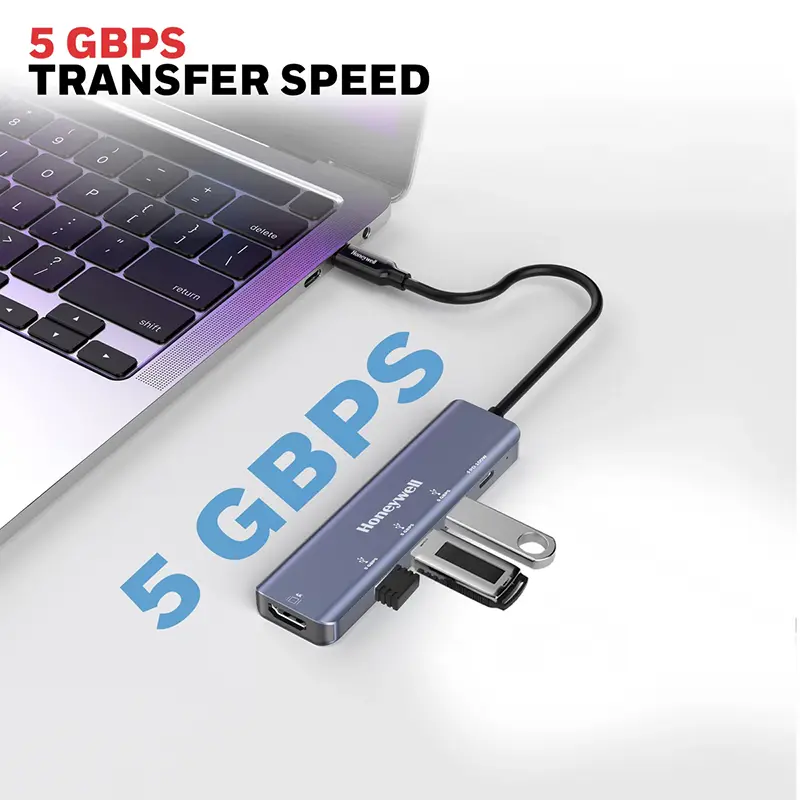 Honeywell Type C 5-in-1 Docking Station - Image 5