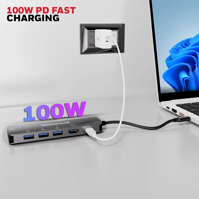 Honeywell Type C 6-in-1 Docking Station - Image 5