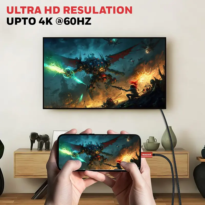 Honeywell Type C to 2.0 HDMI Cable (1 Meter) - Image 4