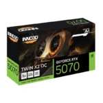 Inno3D GeForce RTX 5070 Twin X2 OC 12GB GDDR7 Graphics Card - Image 3